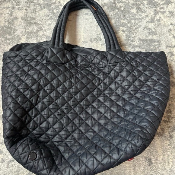 MZ Wallace Handbags - MZ Wallace Black Quilted Tote